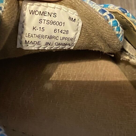 Sperry Top-Sider Angelfish Rafia slip On size 8M - Picture 5 of 9